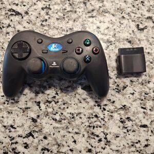 Logitech Wireless PS2 Controller With Dongle Tested Working